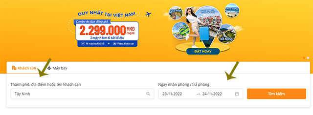 khách sạn 4 sao tây ninh