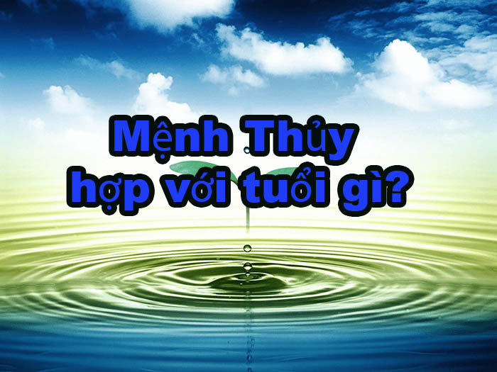 Mệnh Thủy hợp màu gì 2023