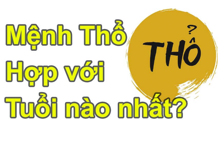 Người mệnh thổ hợp màu gì