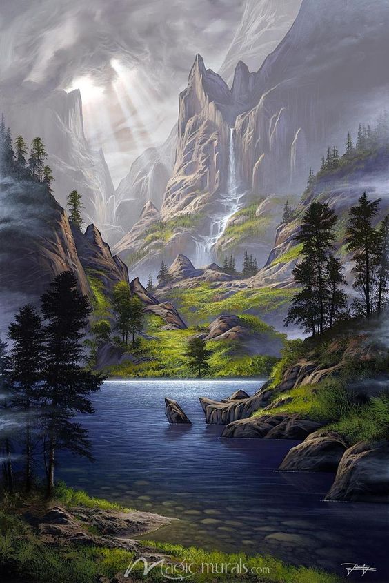 Tranh phong cảnh treo tường thiên nhiên đẹp nhất